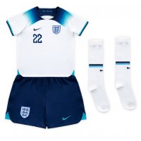 England Jude Bellingham #22 Fotballklær Hjemmedraktsett Barn VM 2022 Kortermet (+ korte bukser)